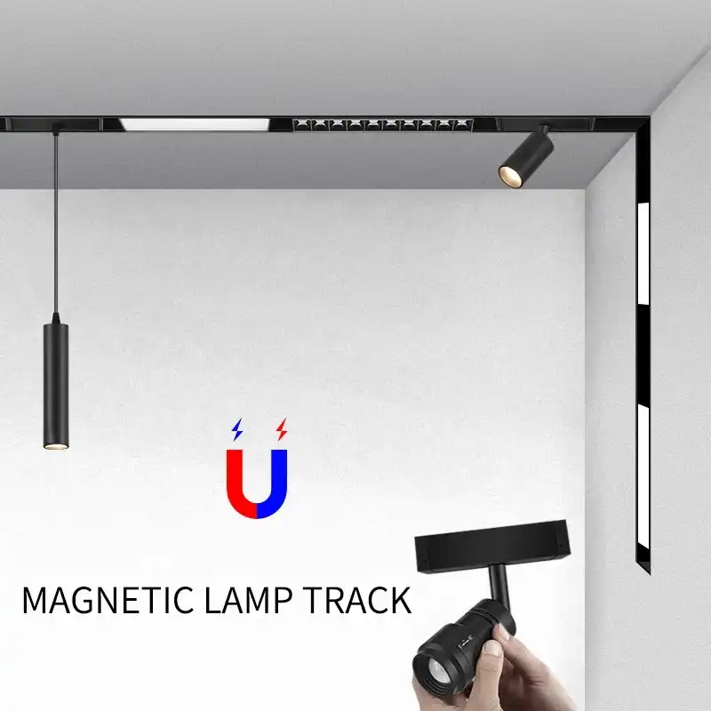Magnetic Track Lighting for Retail Stores - Highlight Products Effectively